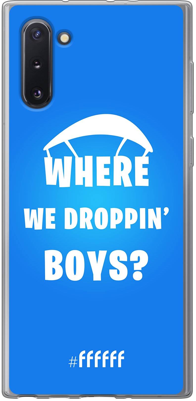 Battle Royale - Where We Droppin' Boys Galaxy Note 10