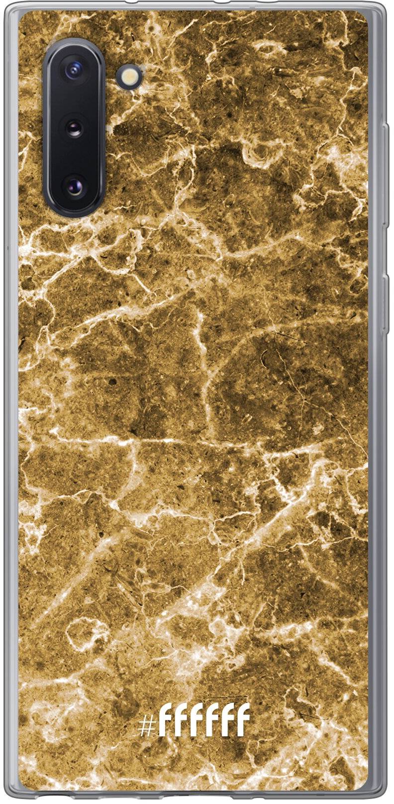 Gold Marble Galaxy Note 10