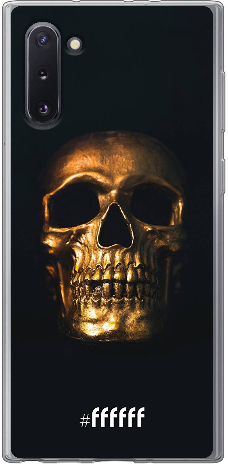 Gold Skull Galaxy Note 10