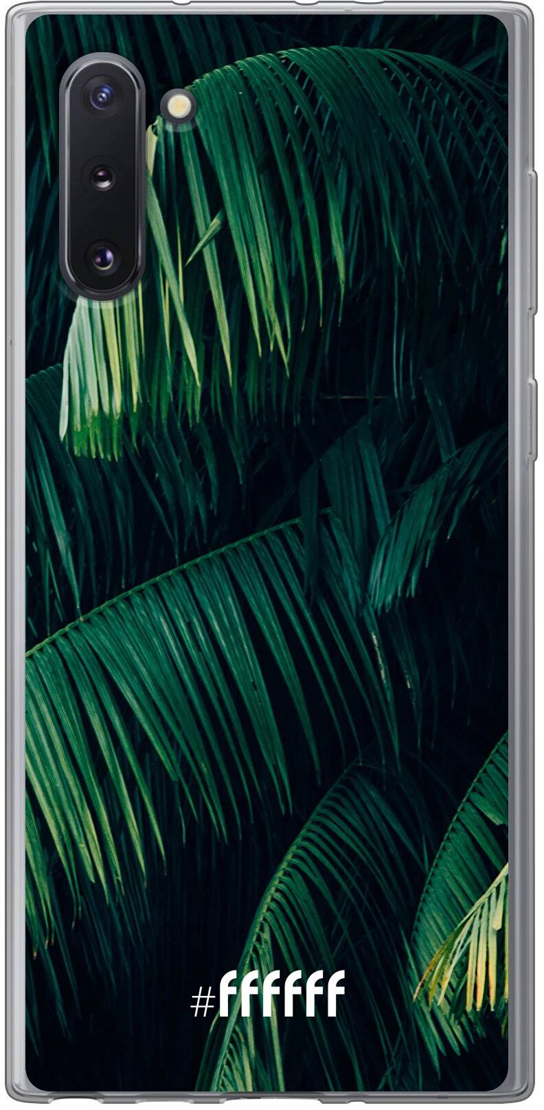 Palm Leaves Dark Galaxy Note 10