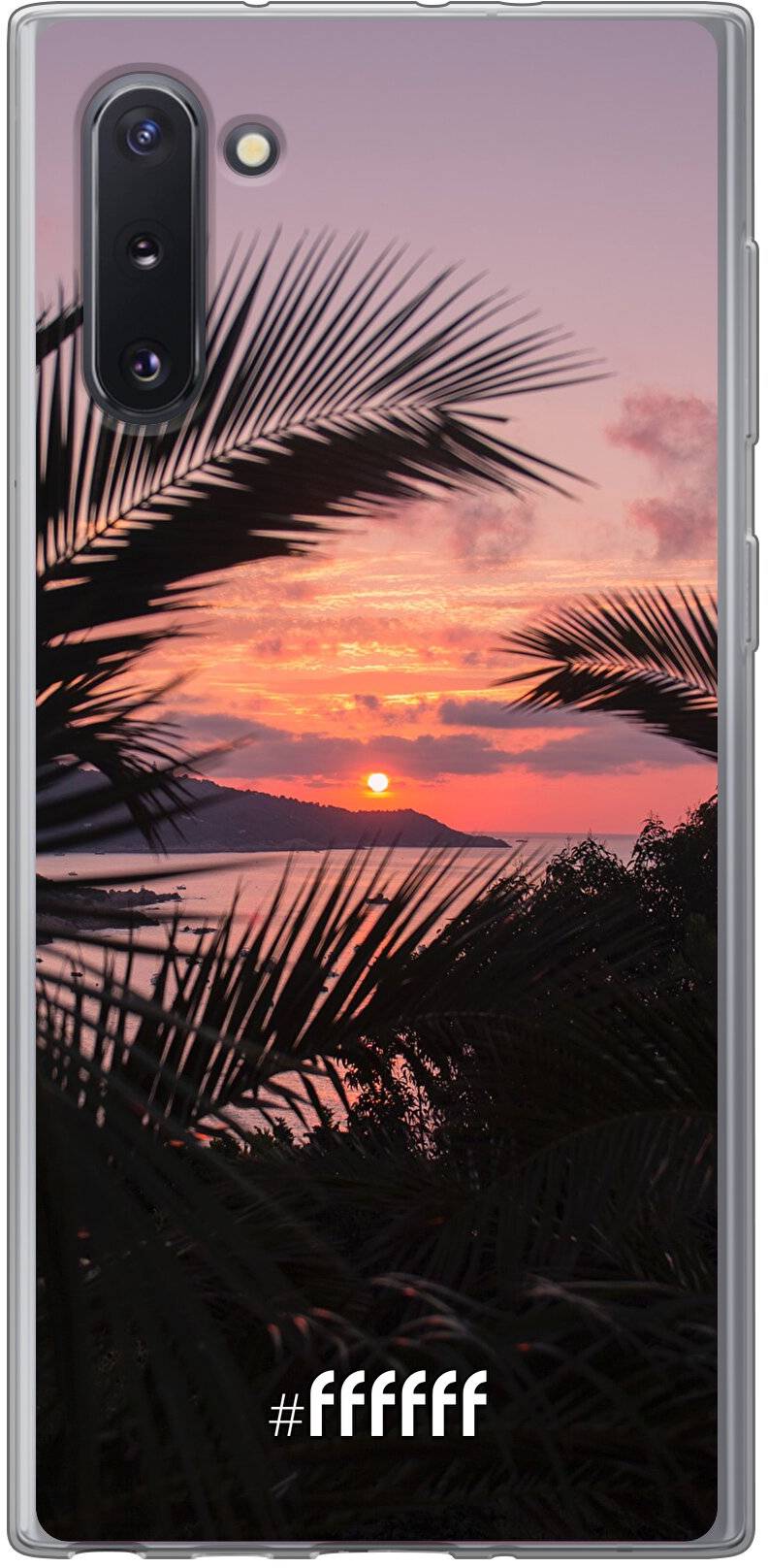 Pretty Sunset Galaxy Note 10