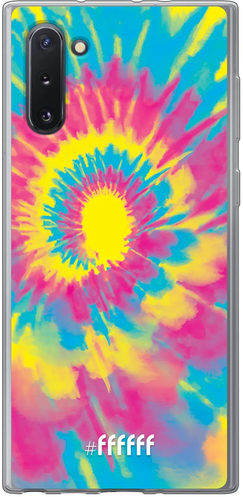 Psychedelic Tie Dye Galaxy Note 10