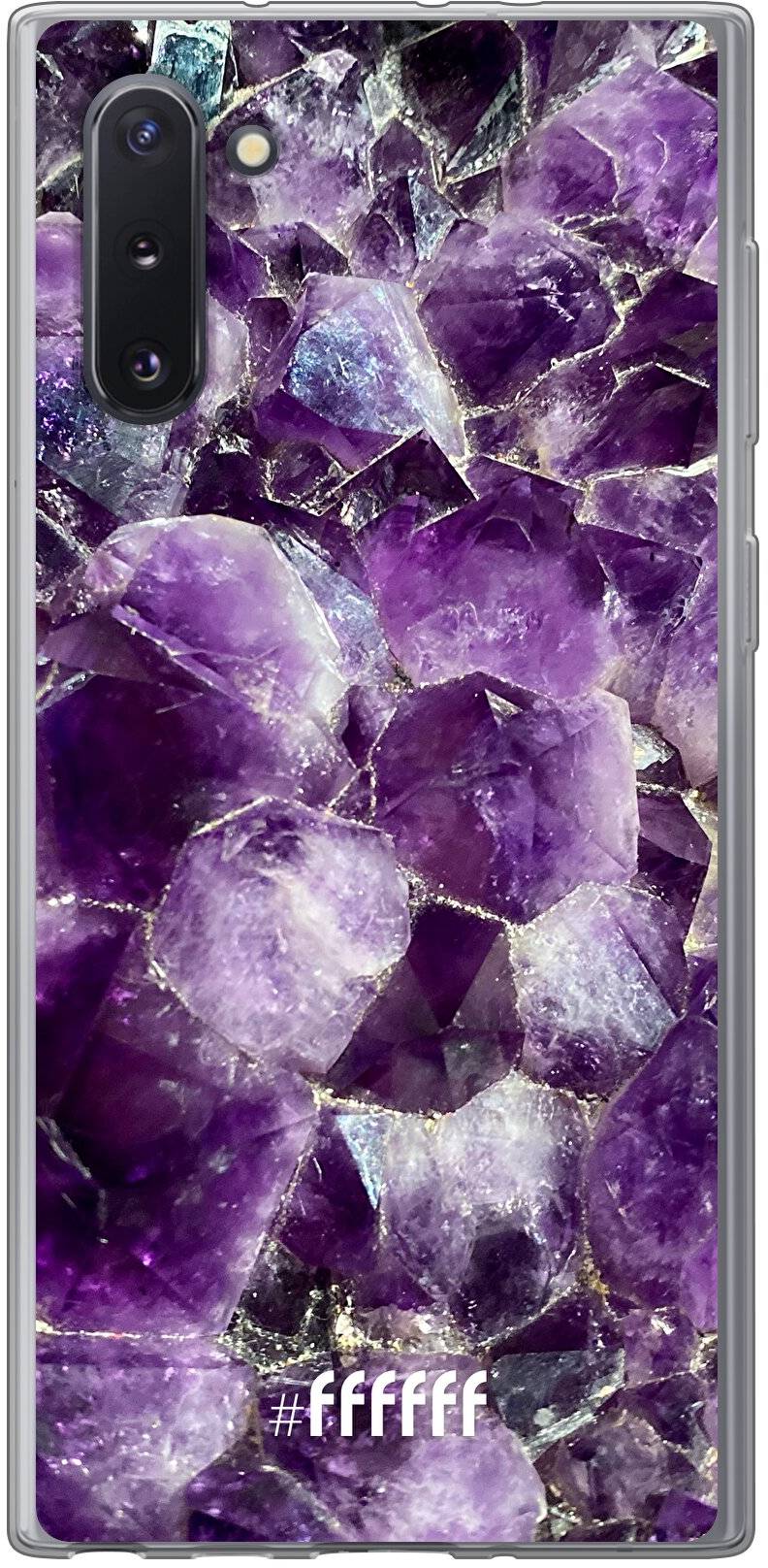Purple Geode Galaxy Note 10