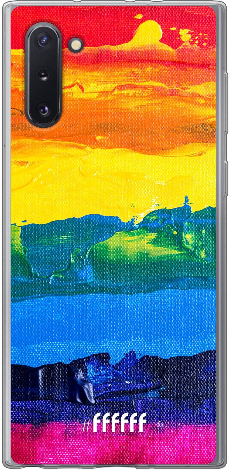 Rainbow Canvas Galaxy Note 10