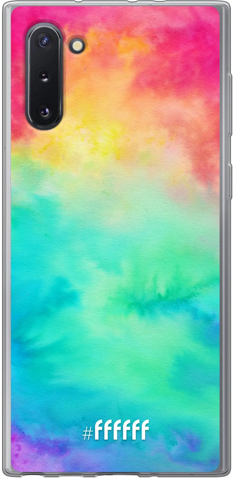 Rainbow Tie Dye Galaxy Note 10