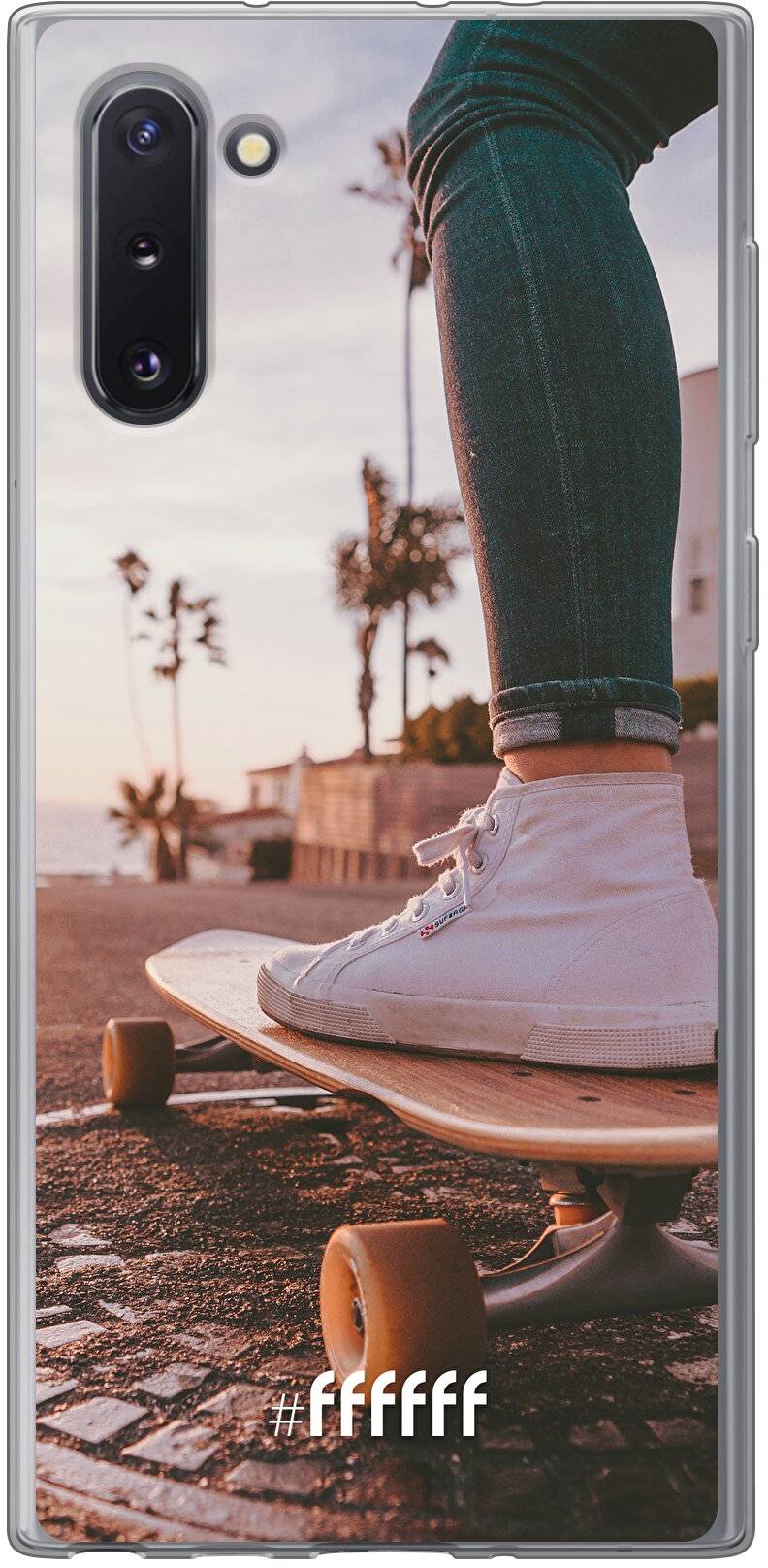 Skateboarding Galaxy Note 10