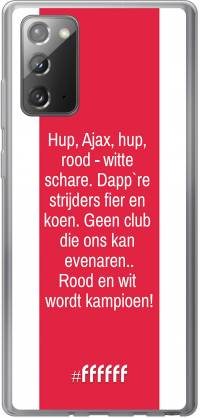 AFC Ajax Clublied Galaxy Note 20