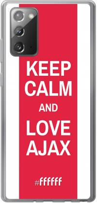 AFC Ajax Keep Calm Galaxy Note 20