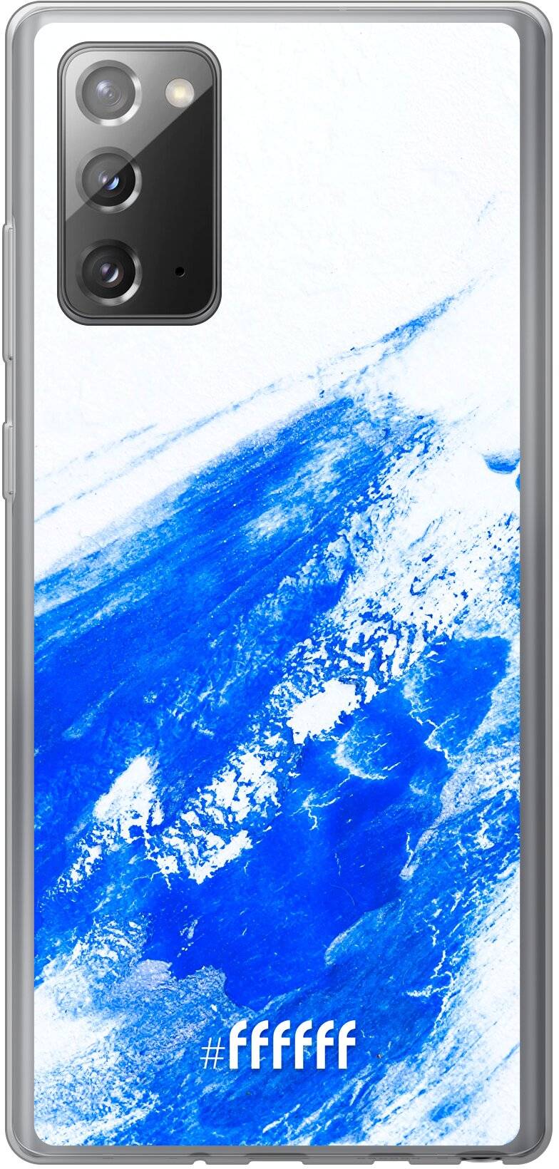 Blue Brush Stroke Galaxy Note 20