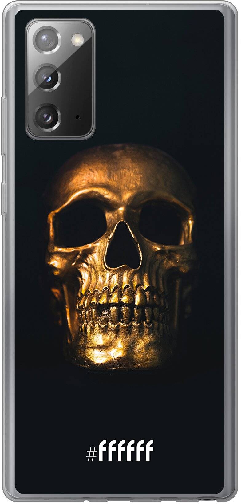 Gold Skull Galaxy Note 20