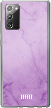 Lilac Marble Galaxy Note 20