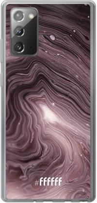 Purple Marble Galaxy Note 20
