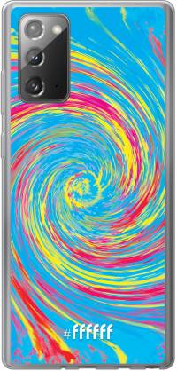 Swirl Tie Dye Galaxy Note 20