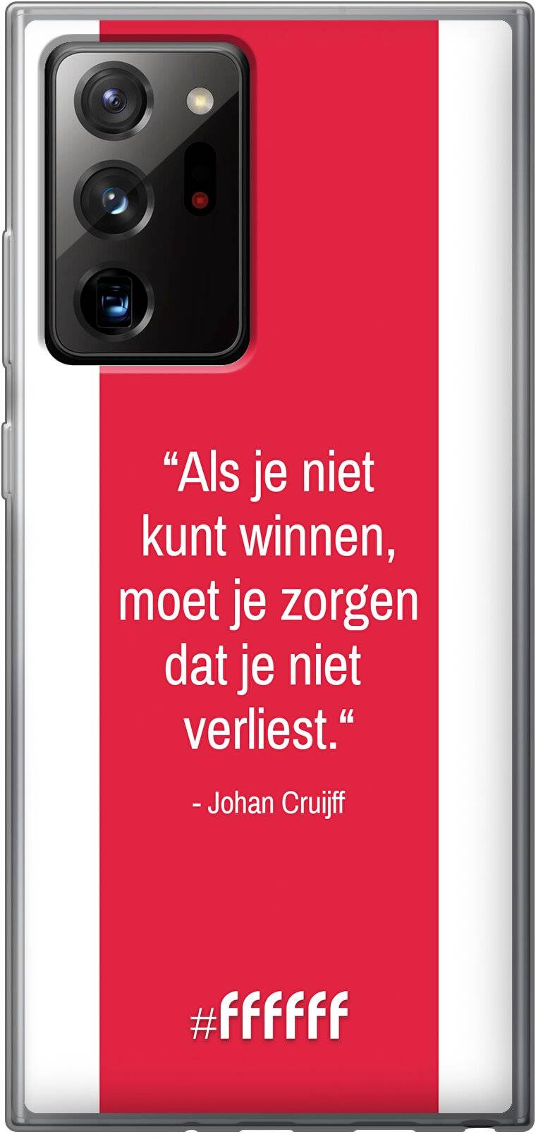 AFC Ajax Quote Johan Cruijff Galaxy Note 20 Ultra