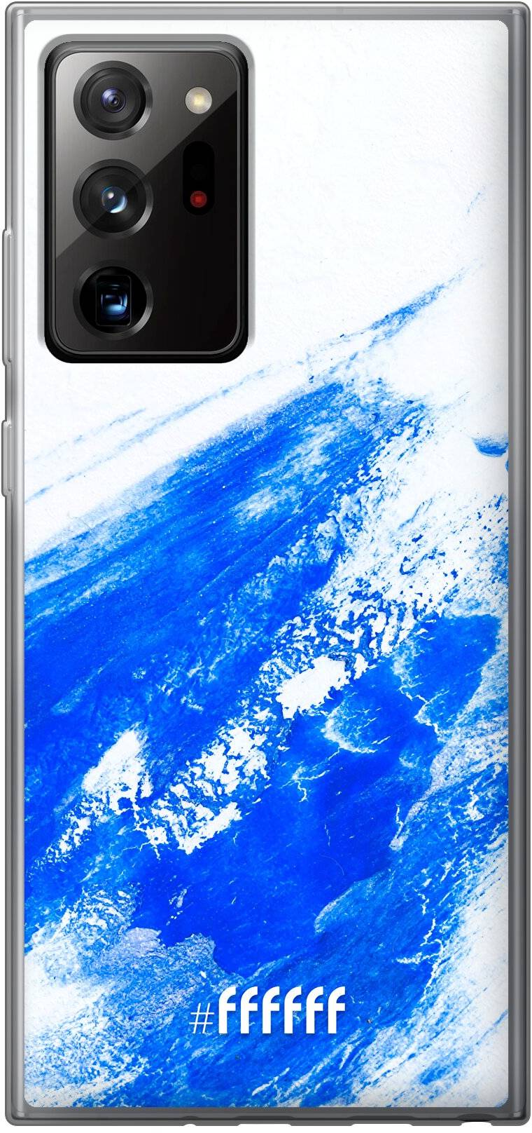 Blue Brush Stroke Galaxy Note 20 Ultra