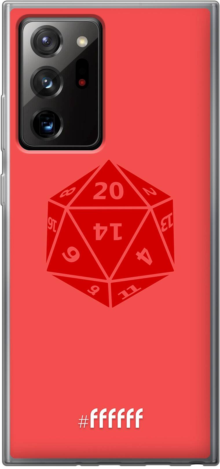 D20 - Red Galaxy Note 20 Ultra