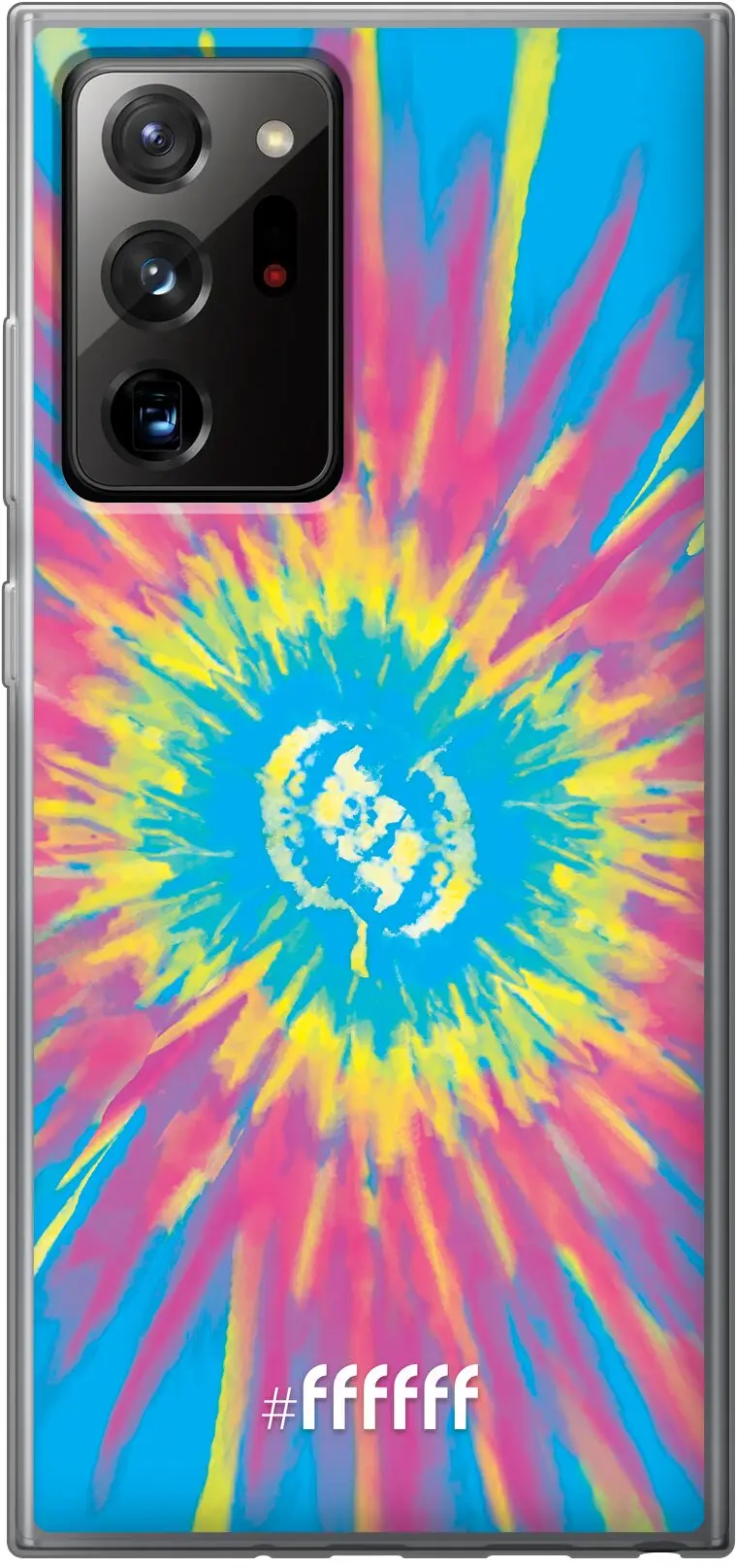 Flower Tie Dye Galaxy Note 20 Ultra