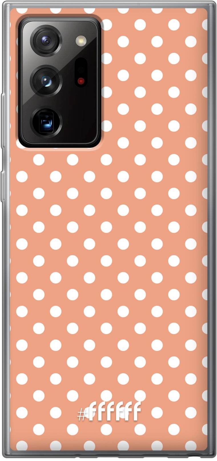 Peachy Dots Galaxy Note 20 Ultra
