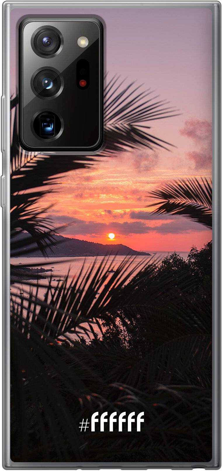 Pretty Sunset Galaxy Note 20 Ultra