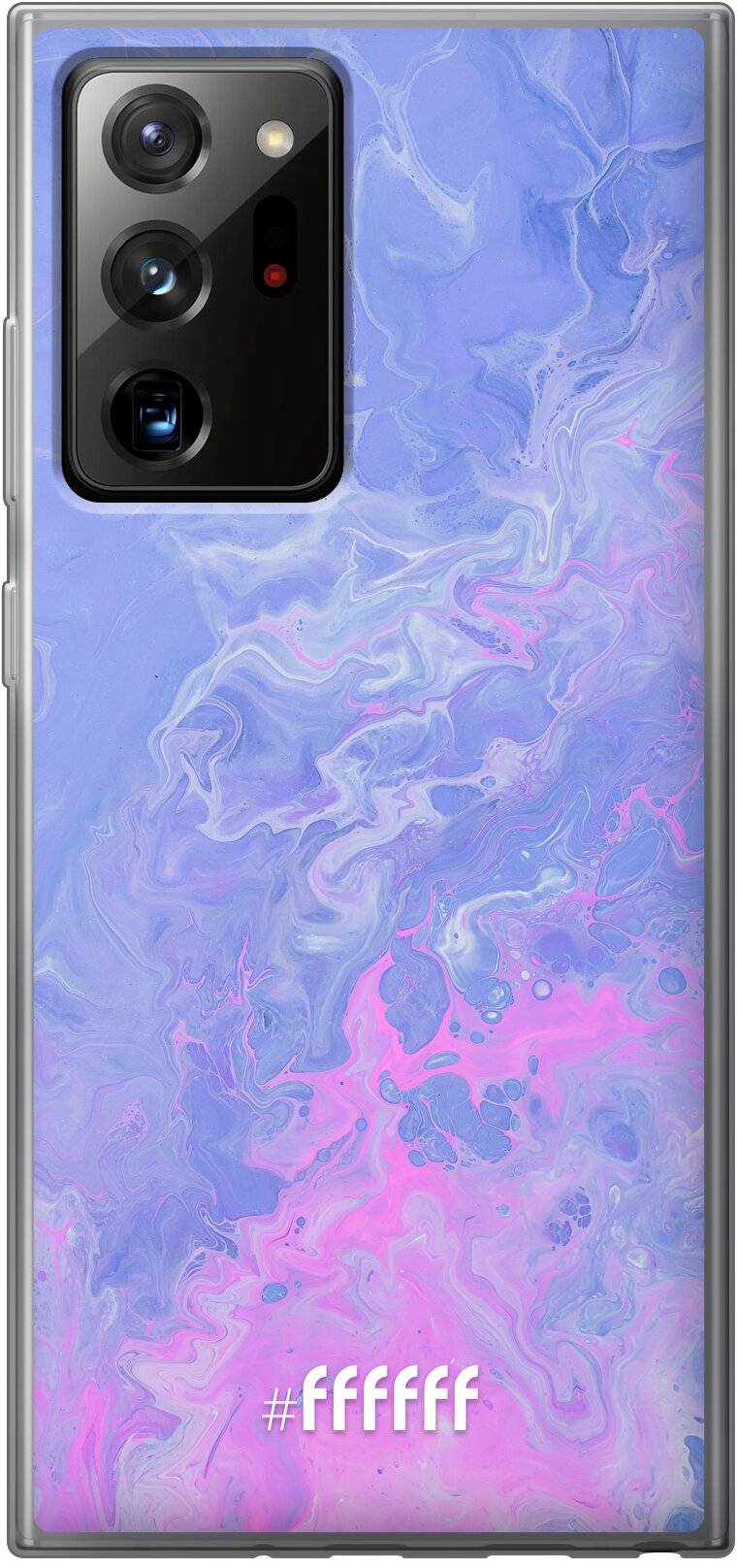 Purple and Pink Water Galaxy Note 20 Ultra