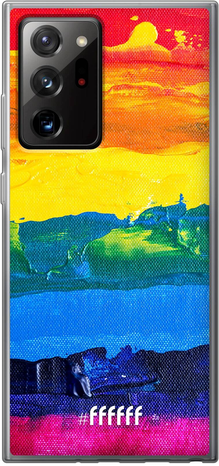 Rainbow Canvas Galaxy Note 20 Ultra
