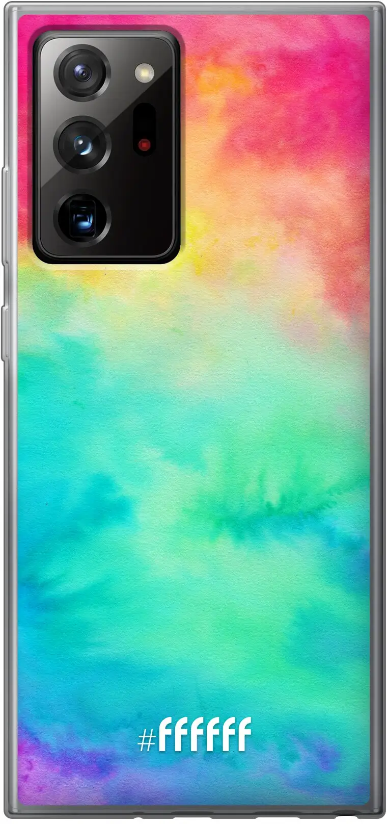 Rainbow Tie Dye Galaxy Note 20 Ultra