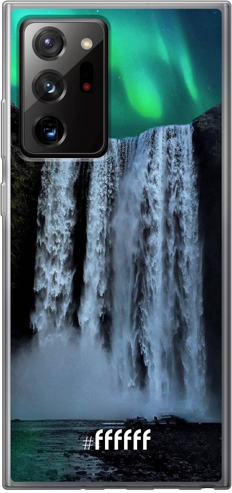 Waterfall Polar Lights Galaxy Note 20 Ultra