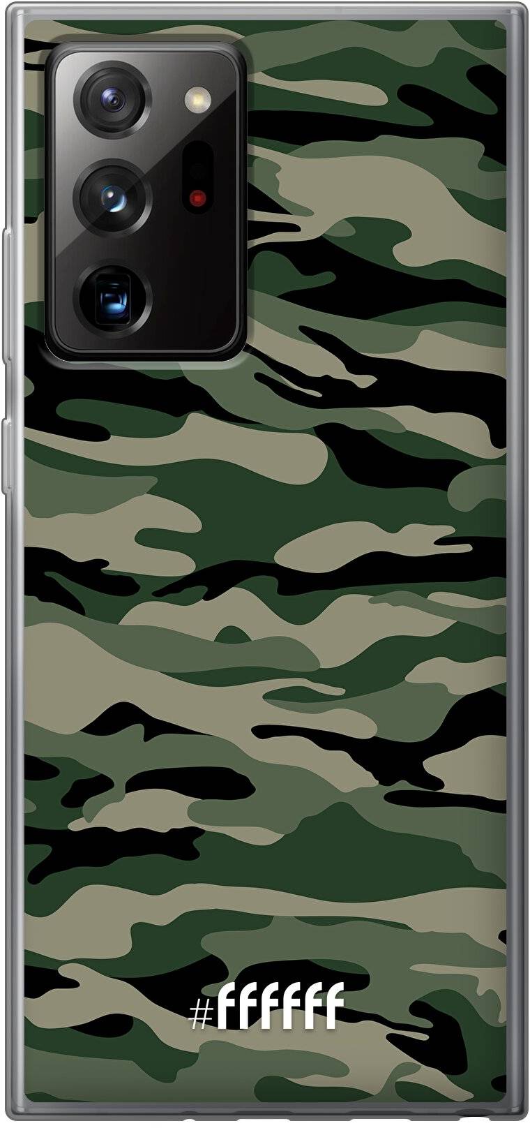 Woodland Camouflage Galaxy Note 20 Ultra