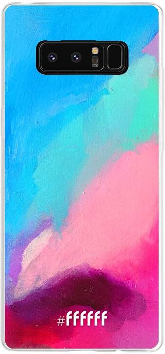 Abstract Hues Galaxy Note 8