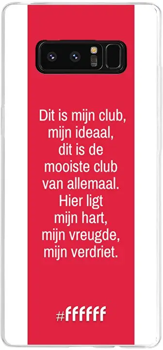 AFC Ajax Dit Is Mijn Club Galaxy Note 8