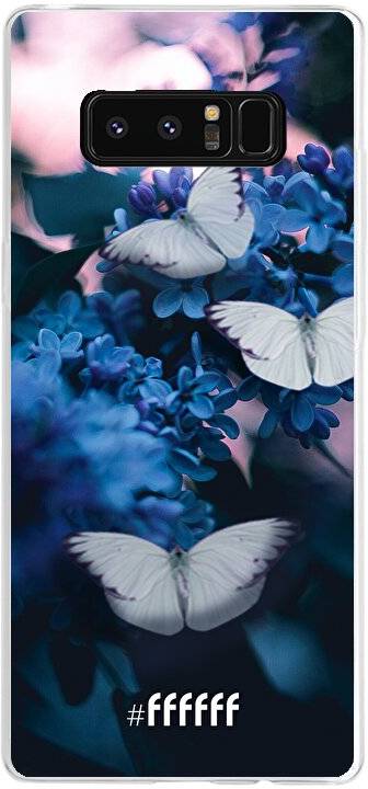 Blooming Butterflies Galaxy Note 8