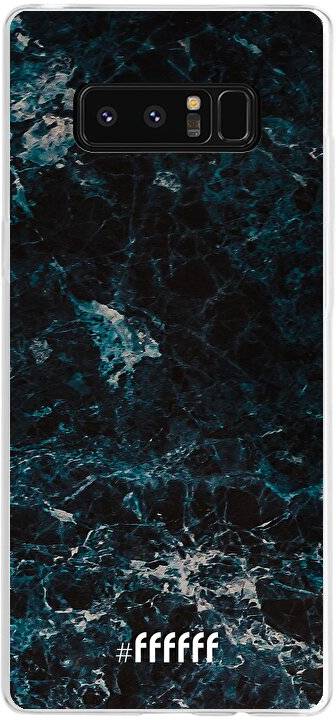 Dark Blue Marble Galaxy Note 8