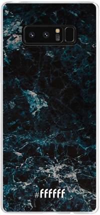 Dark Blue Marble Galaxy Note 8