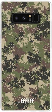 Digital Camouflage Galaxy Note 8