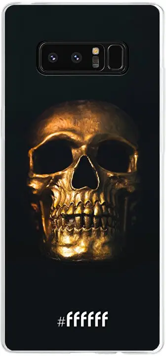 Gold Skull Galaxy Note 8