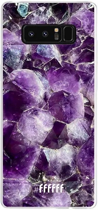 Purple Geode Galaxy Note 8