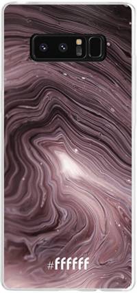 Purple Marble Galaxy Note 8