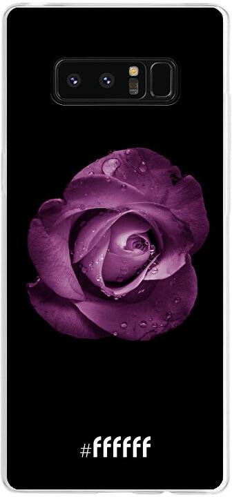 Purple Rose Galaxy Note 8