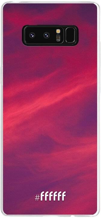 Red Skyline Galaxy Note 8