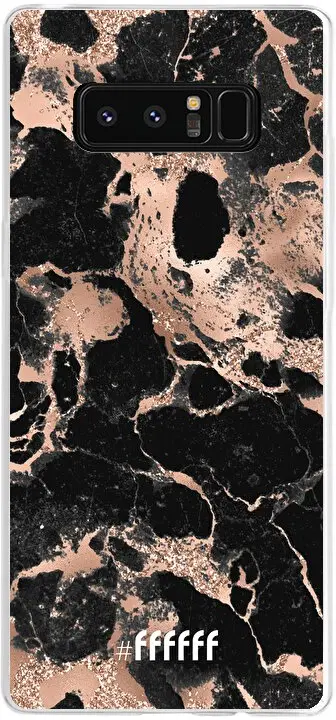 Rose Gold Marble Galaxy Note 8