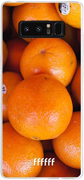 Sinaasappel Galaxy Note 8