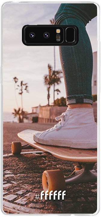 Skateboarding Galaxy Note 8