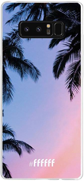 Sunset Palms Galaxy Note 8