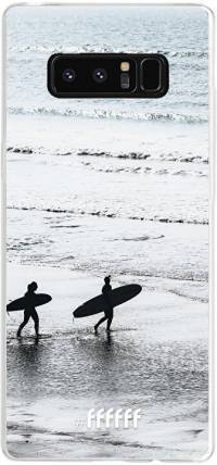 Surfing Galaxy Note 8