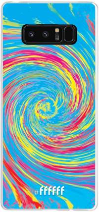 Swirl Tie Dye Galaxy Note 8