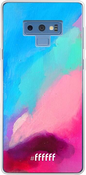 Abstract Hues Galaxy Note 9
