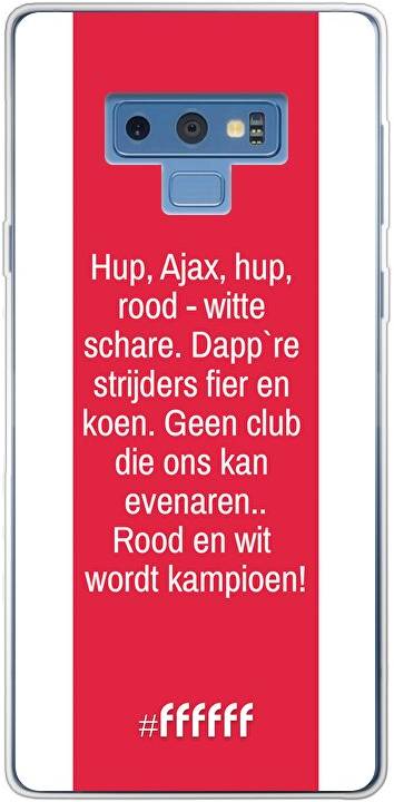 AFC Ajax Clublied Galaxy Note 9