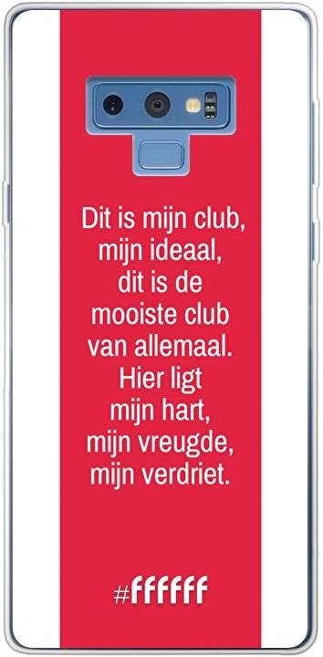 AFC Ajax Dit Is Mijn Club Galaxy Note 9