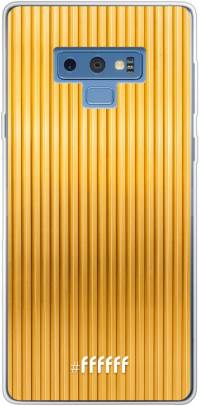 Bold Gold Galaxy Note 9