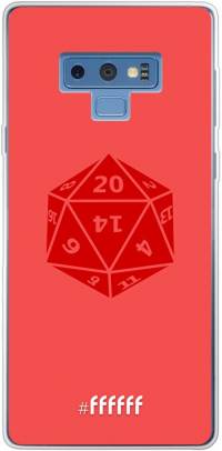 D20 - Red Galaxy Note 9